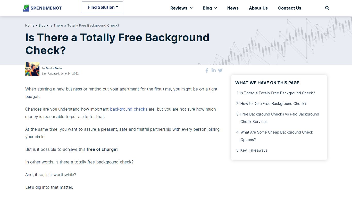 Is There a Totally Free Background Check? - SpendMeNot